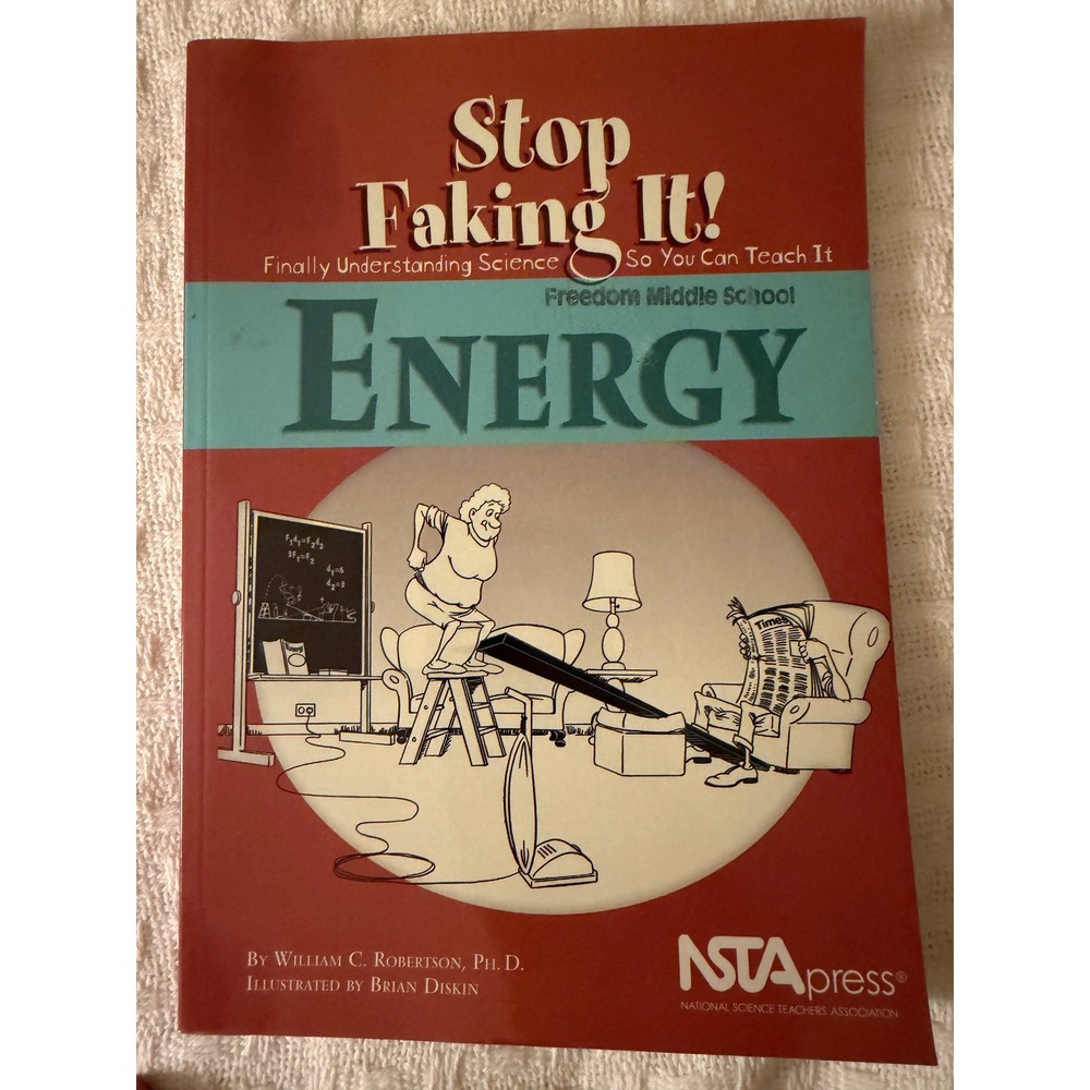Stop Faking It! Energy Science Book William Robertson NSTA Press Paperback